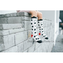 Popular Fashion Girl Cotton Tighs Girl Stocking Manchette d&#39;élasticité 3D Design